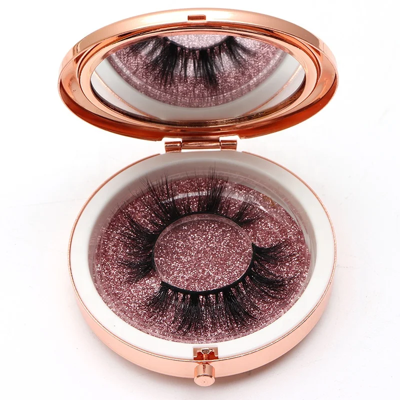 

Fashion 5D Mink Eyelashes, Handmade Eyelashes Fake Eyelashes, Black
