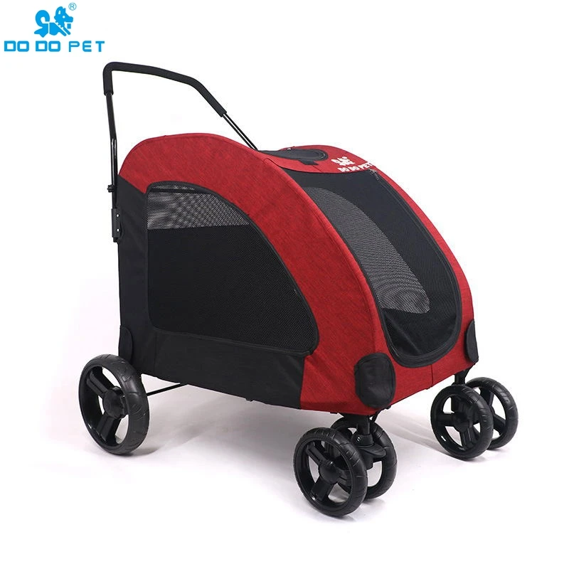 
hight quality customized pet dog cart and 600d oxford pet stroller for travel and outdoor 