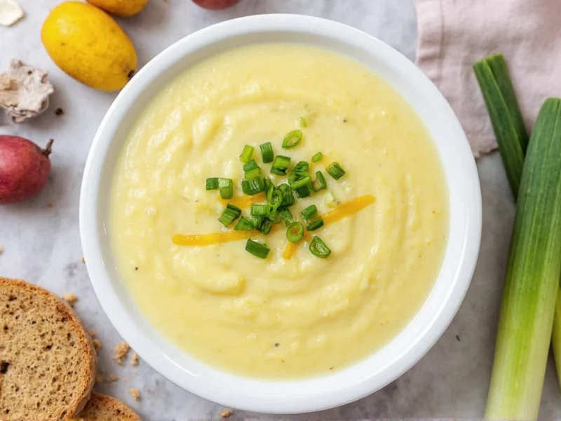 Classic Leek Potato Soup Recipe: Creamy & Simple (30 Minutes)