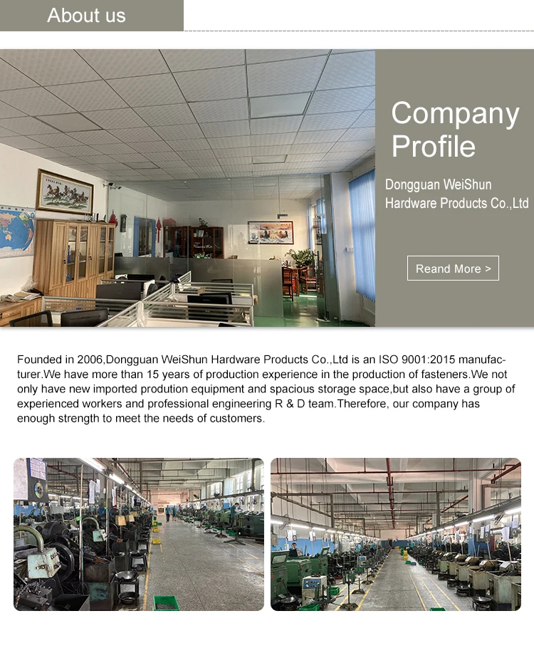 stainless steel assembly screw with spring washer