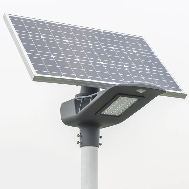Customized Separate LED solar panel street light