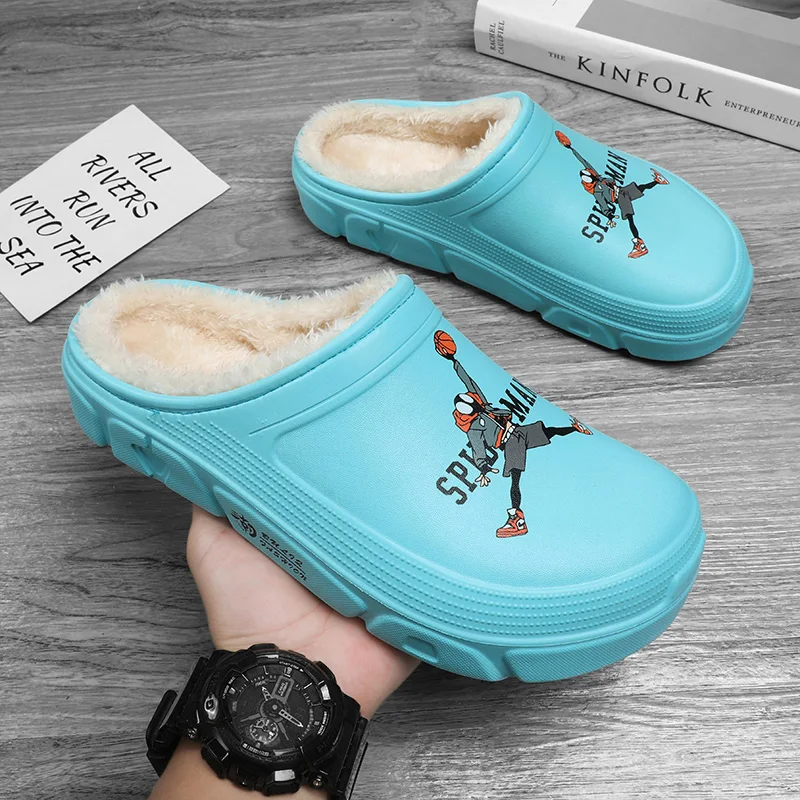 

Waterproof Wholesale Custom Fashion winter warm home slippers shoes furry fuzzy slippers