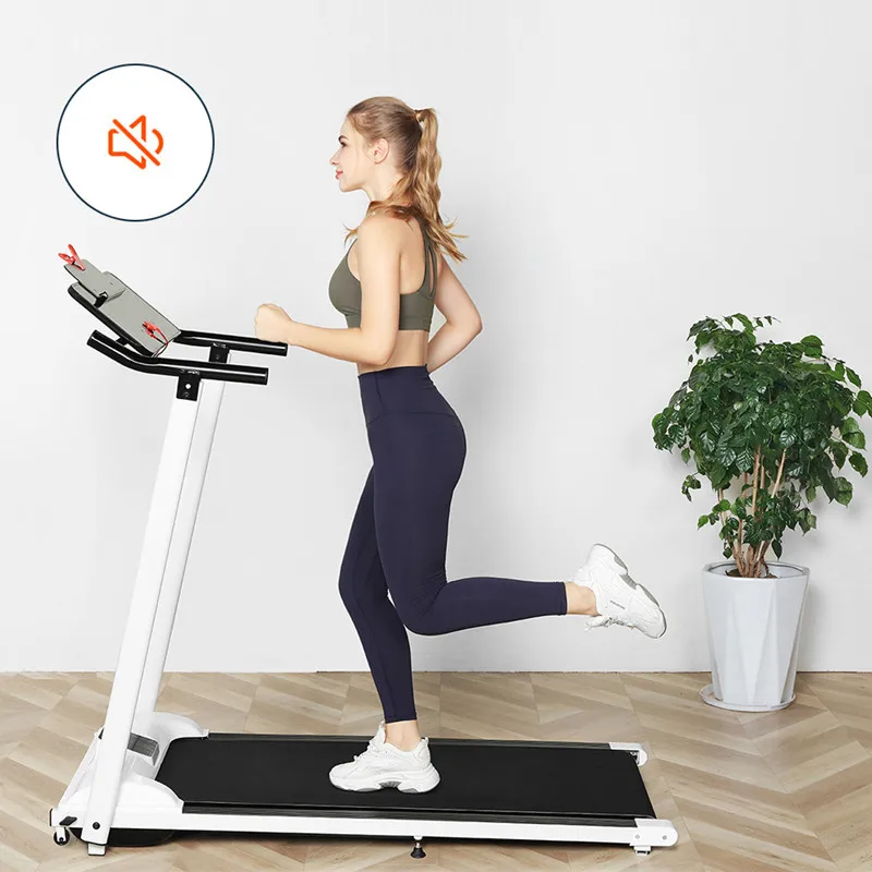 

Muti function Running Machine Fitness Equipment Treadmill Manual, Black+white