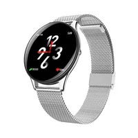 

Cheap Smartwatch SN58 Tempered Glass Screen APP Da Fit Smart Watch IP68 Waterproof Heart Rate Blood Pressure For Android IOS