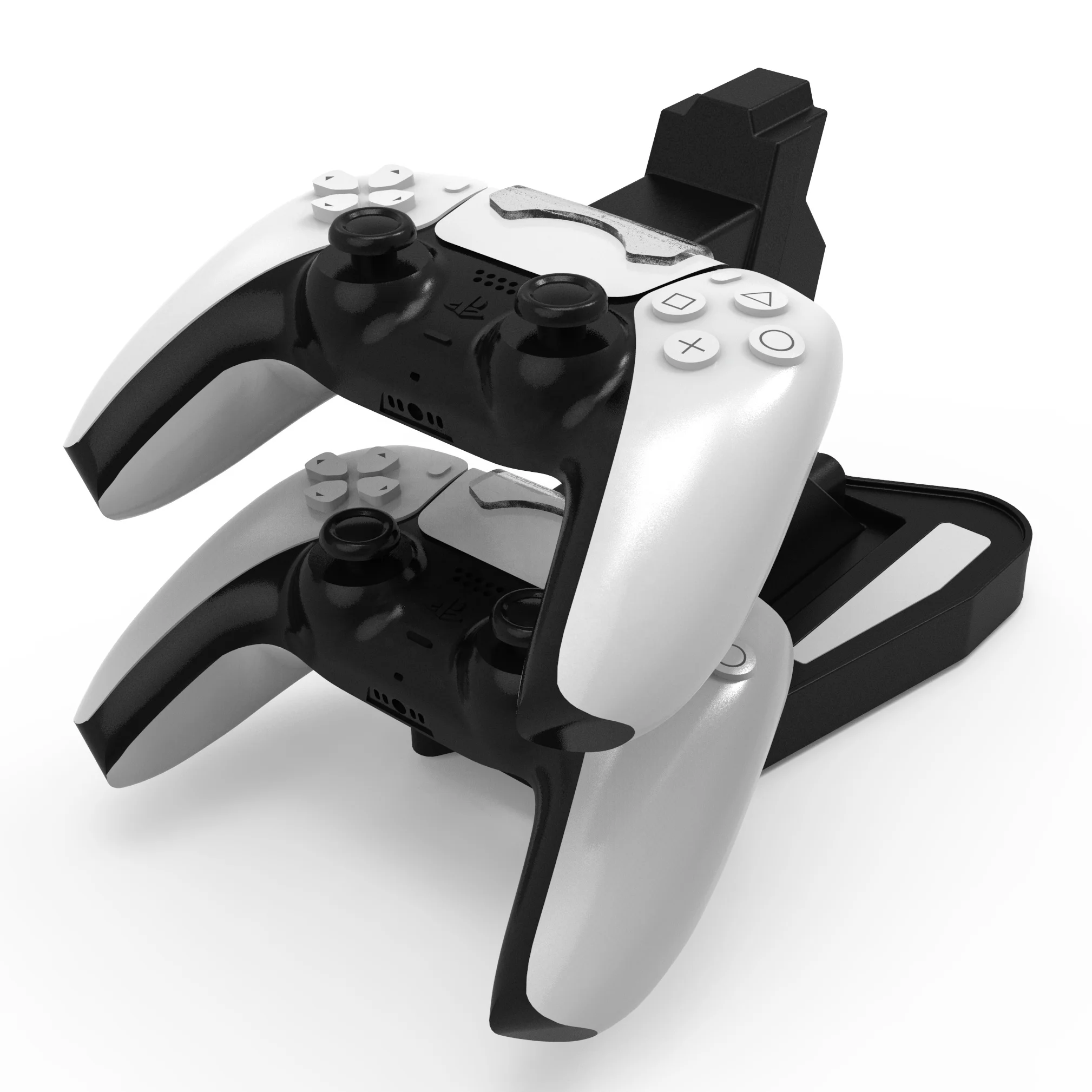 

Controller Charger Dock for PS5 Dual USB Charging Stand Station for Sony Playstation 5 Gamepad Storage Base with Fast Charging