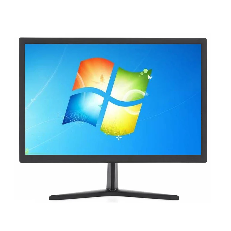 

cheap Desktop computer monitor 1080P 21.5 inch  led monitor with VGA HD-MI input, Black