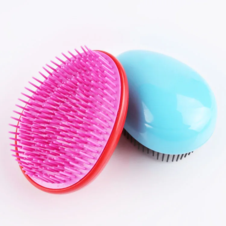 

Tangle Hair Brush Egg Shape Hairbrush Anti-static Styling Tools Detangling Salon Hair Care Massage Comb