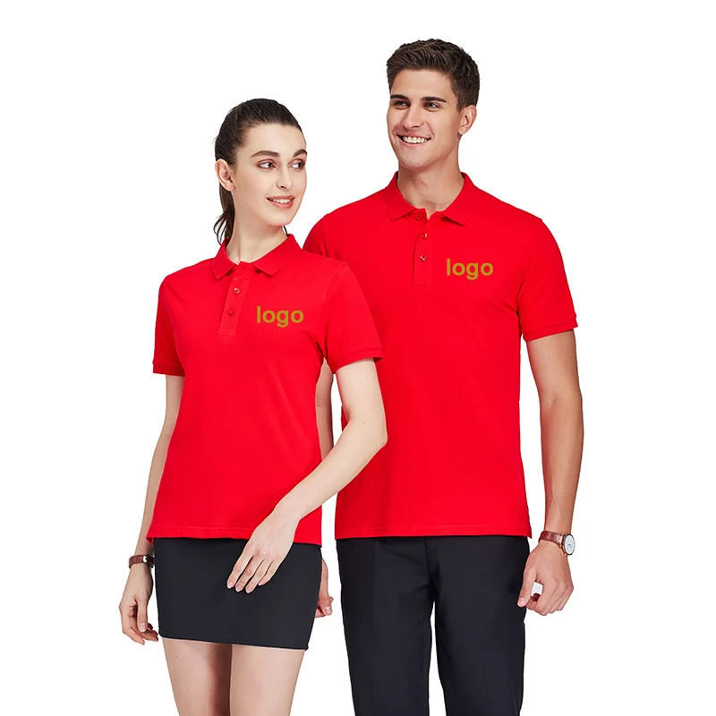 

220g 100% Combed new Casual solid golf short sleeve embriodery Custom Logo Polo Shirt for men