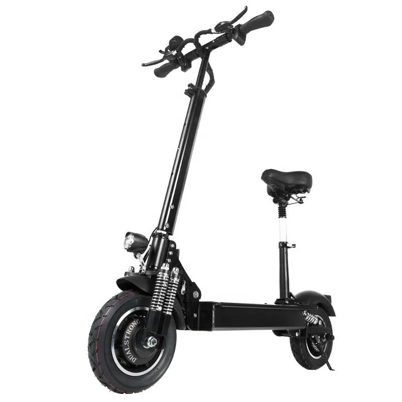 

Janobike Free shipping in Spain double drive 2000w 52v 10inch road tire Scooter electrico e scooter patinete electrico with seat
