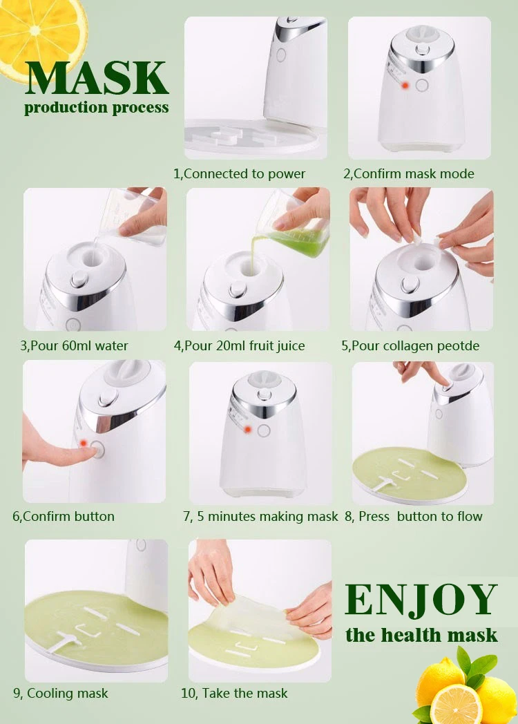 2019 Mini Crystal Collagen Face Fruit Mask DIY Automatic Machine Products to Sell on  Amazon