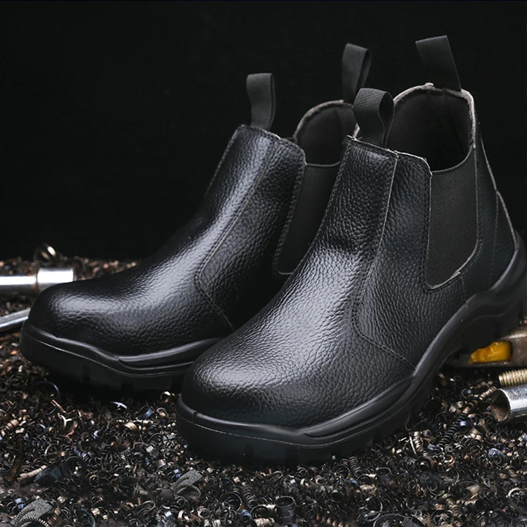 

keep warm quality men shoes leather work army boots safety boots