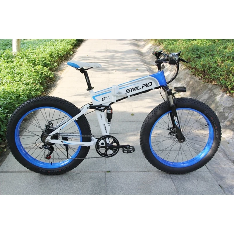 Full suspension fat tire electric bik ebike 48v 1000w 1200w 1500W electric bicycle