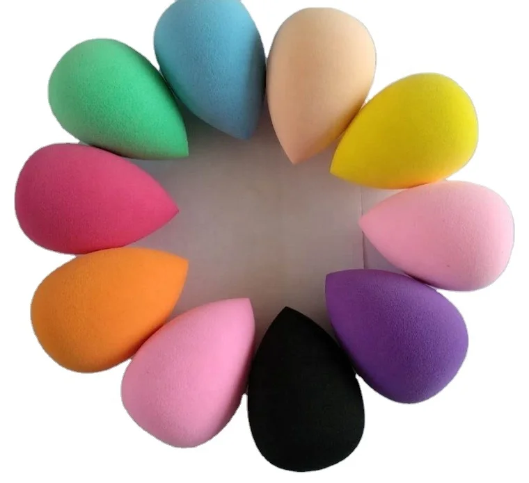 

Foundation with Sponge Set Brush Free Latex Makeup Powder Puff