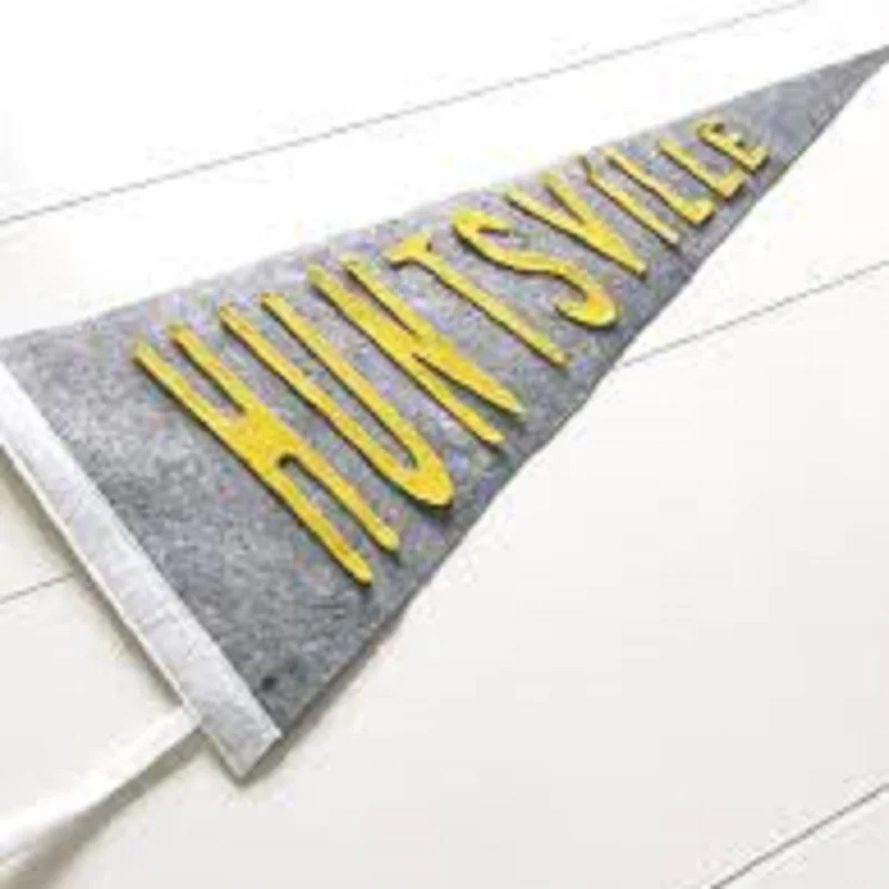 factory supply customized size colorful felt flag