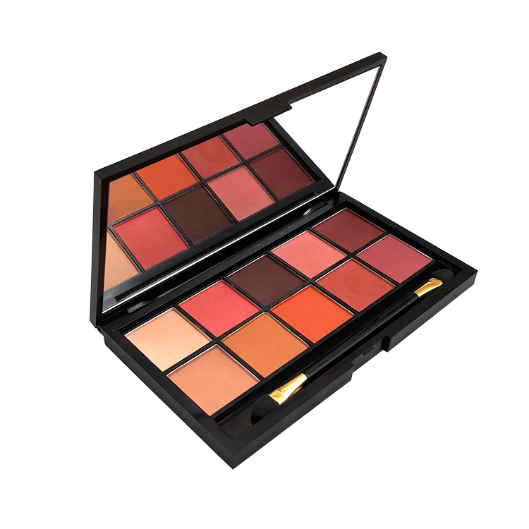 

Matte Waterproof Eyeshadow Palette10 Colors Makeup Palette High Pigmented Ultra-Blendable Long Lasting Eyeshadow Palette