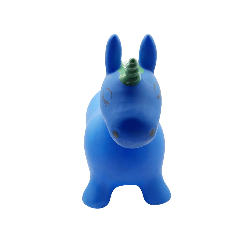 
Bouncy Unicorn Hopper Kids Inflatable Hopper Ride On Bouncer Toy 