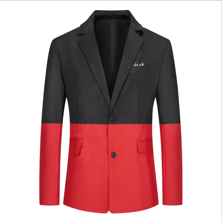 

2021 Spring New Suit Jacket Men's Streetwear Korean Slim Fit Casual Blazer Wedding Business Clothing Suit Coats