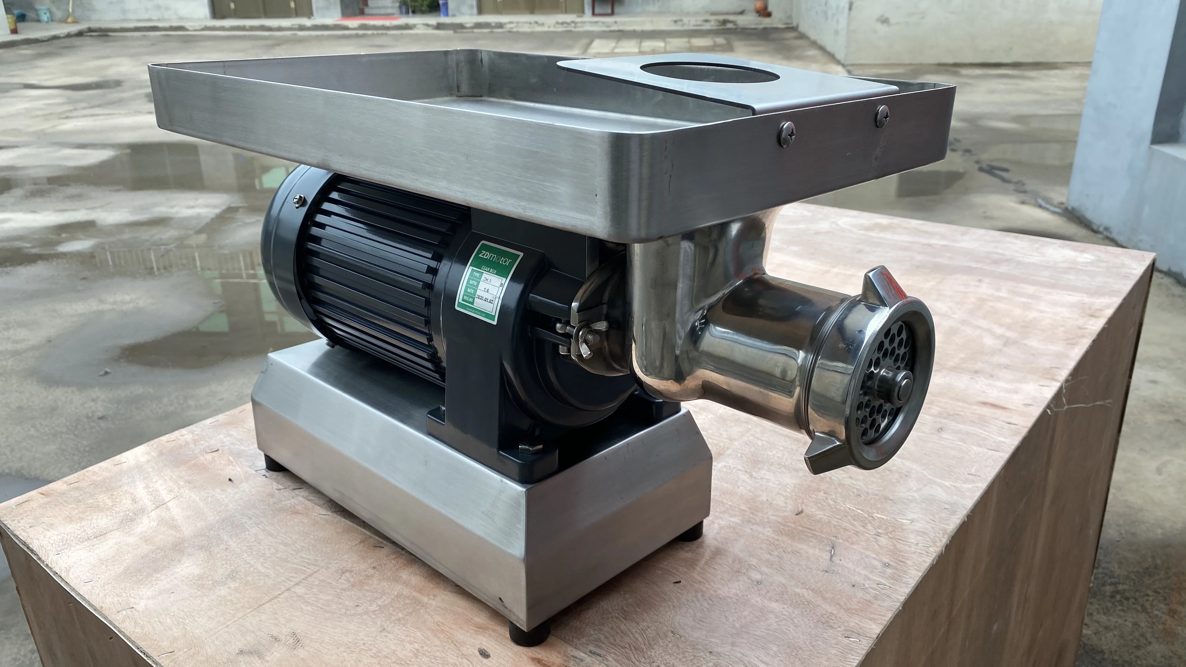 New Industrial Electric Industrial Frozen Meat Grinder Machine Mini