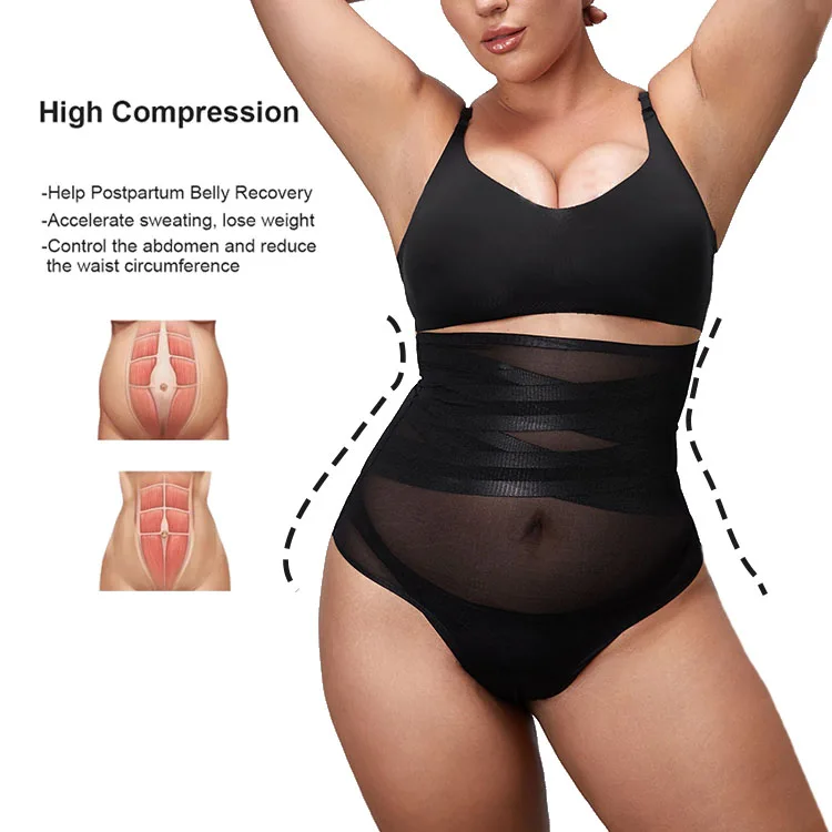 

Ladymate OEM/ODM Levantador de gluteos High Waist bodyshaper Butt Lifter control Panty Slimming Tighten Waist Shapewear Panty