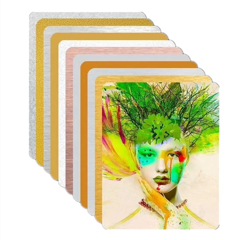 
Metal gift HD photo panels dye sublimation chromaluxe aluminum sheet 