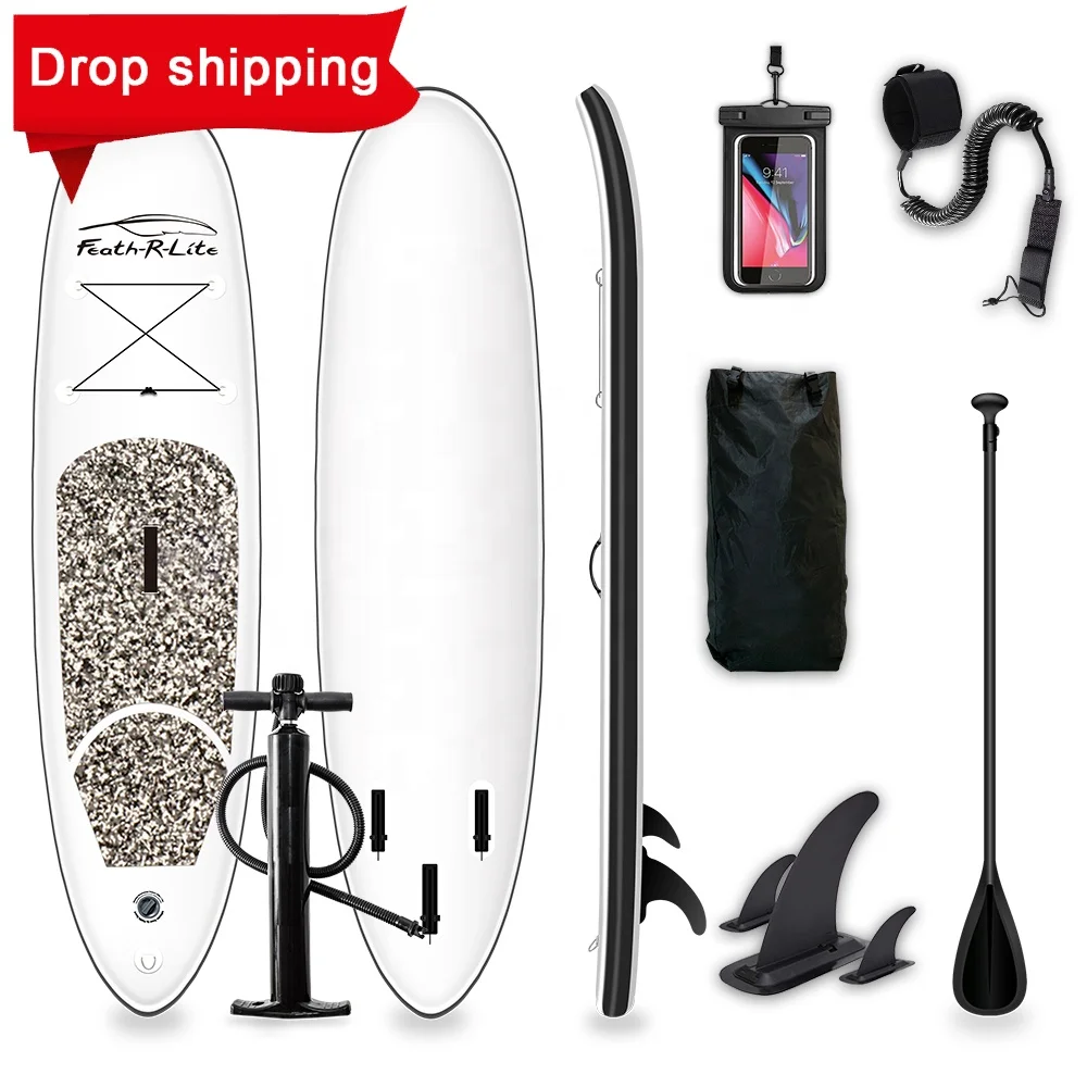 

FUNWATER Drop shipping Ocean waters board inflatable paddle board yoga sup paddleboard