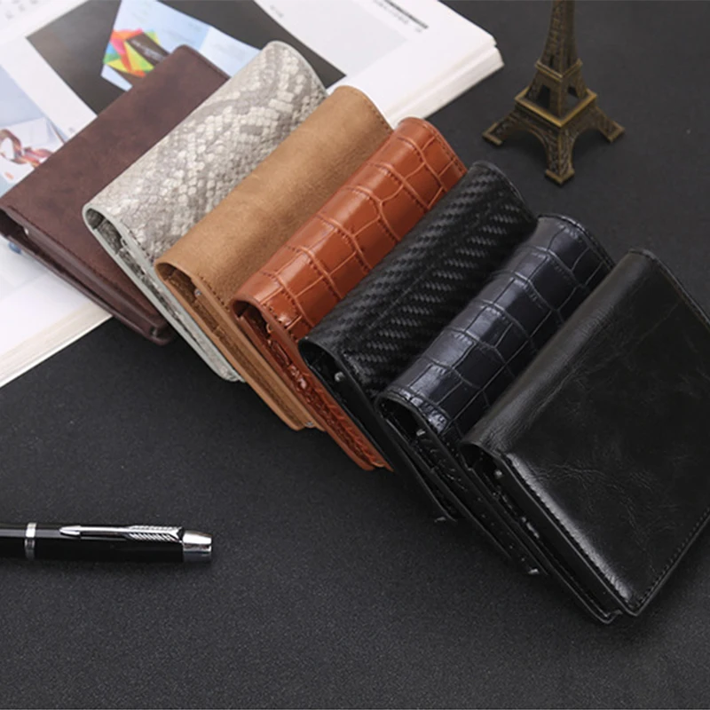 

Professional Pop-Up Card Holder Wallet With Rfid Blocking For Men Woman, Customized