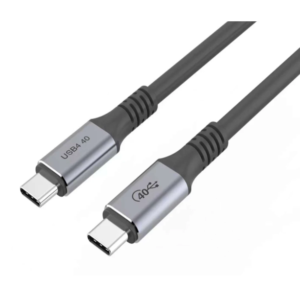 

Just Link USB C Thunderbolt 3 Type C Cable USB4 Gen3 PD 3.0 40Gbps Data Transfer 100W 5K USB-C Cable for M1 Macbook iPad pro, Black