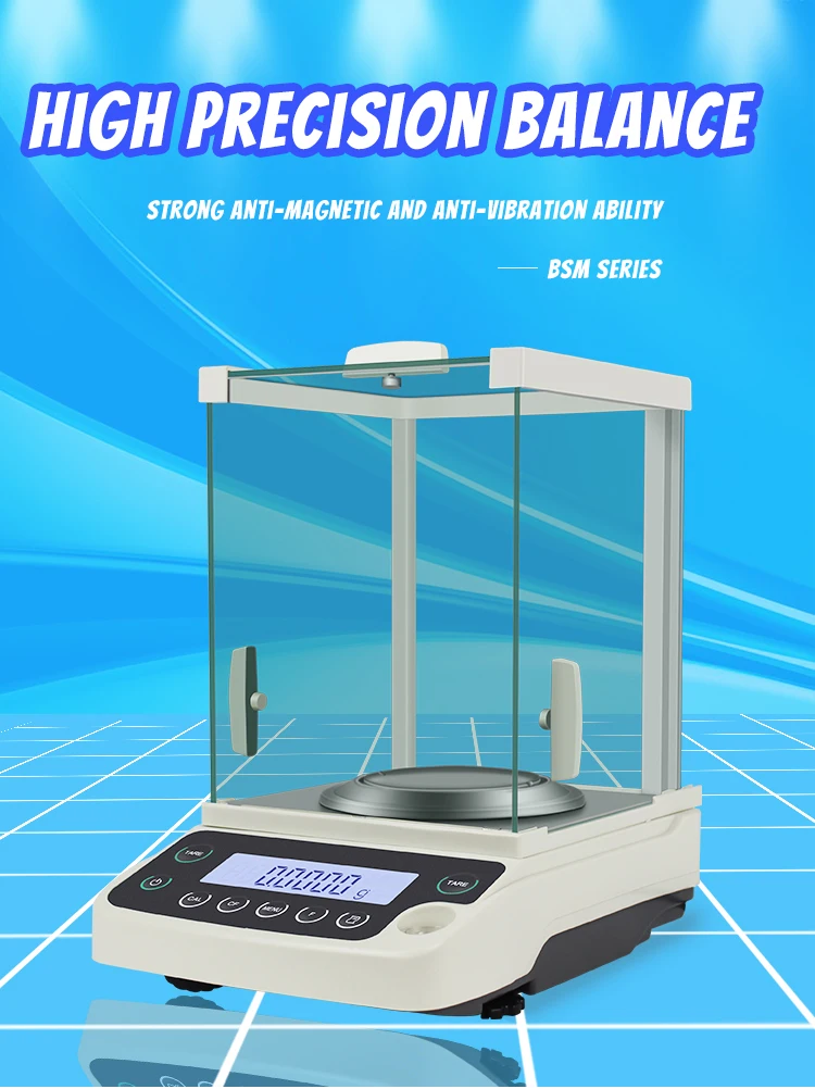 High Quality Analytical Balance 220 G X 0.0001 G 0.1 Mg Lab Digital
