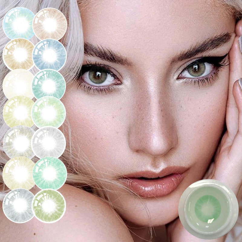 

Manufacturer Color Contact Lens Wholesale Customized Big Eye Contact Lens Beautiful Style Color Contact Lens China Natural Soft