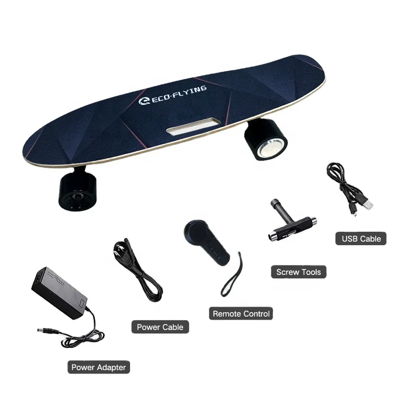 

EU Warehouse Eco-Flying E-skateboard 350W 25.2V 2000mAh Battery Portable Adult Electric Skateboard