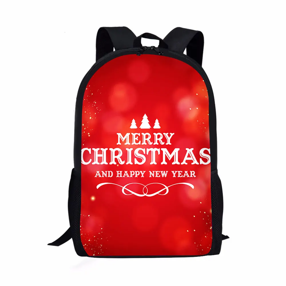 

2021 custom backpack Christmas style sport new design child wholesale school bag other backpacks backpacking pack