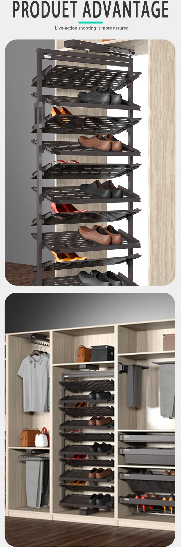 stainless steel shoe racks on Multifunctional Shoes Rack Wall Mount Stainless Steel 4 Layers Rotatable Storage Large Capacity Shoe Rack Buy Shoe Storage Box Rotatable Storage Shoe Shoe Storage Shelf Product On Alibaba Com