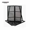 Metal indoor temporary fence barrier for safety