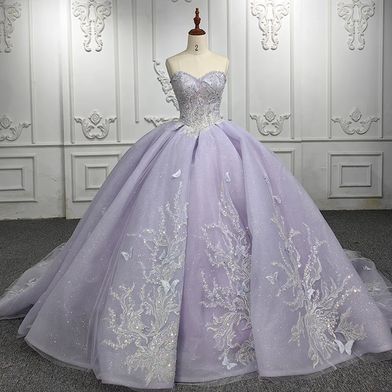 

Jancember 6534 Exquisite Purple Off Shoulder Ball Quinceanera Evening Dress