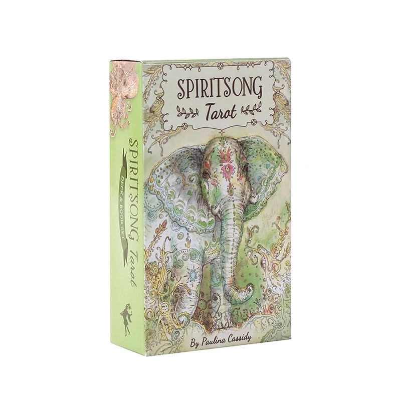 

Spiritsong Tarot Cards Deck Games Oracle Party Playing Card English Tarot Table Board Game Divination Fate Entertainment