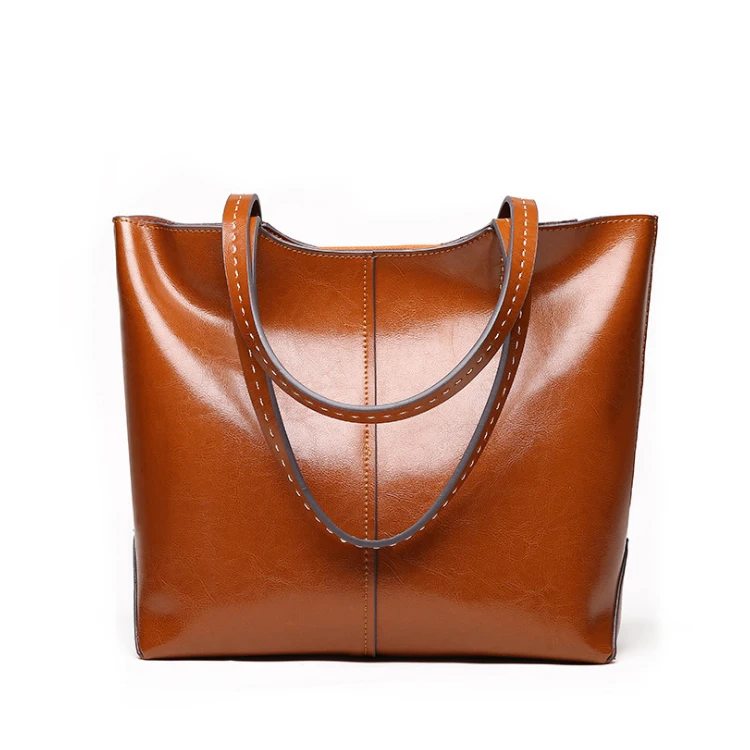 

Fashion Real Leather Luxury Handbags Shoulder Bag For Women Genuine Leather