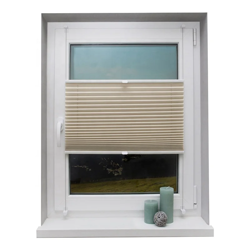 

elegant new style fabric bottom up waterproof customized size Pleated Shade, Customer's request