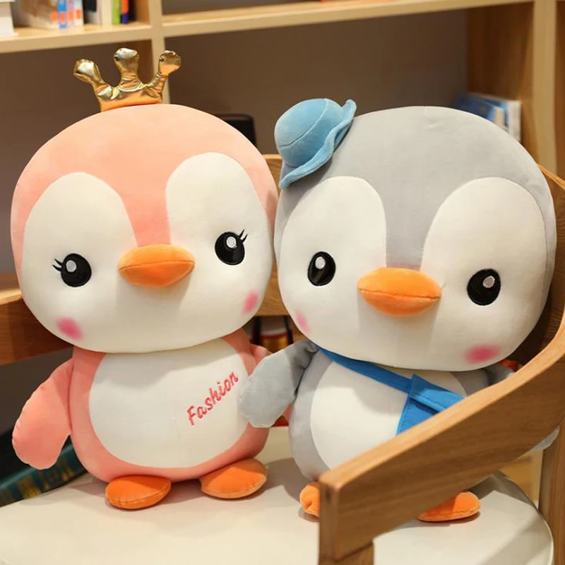 
Small Quantity Wholesale Penguins Plush Toys High Quality Birds Soft Toys for Kids Advertising and Promotional Gifts 