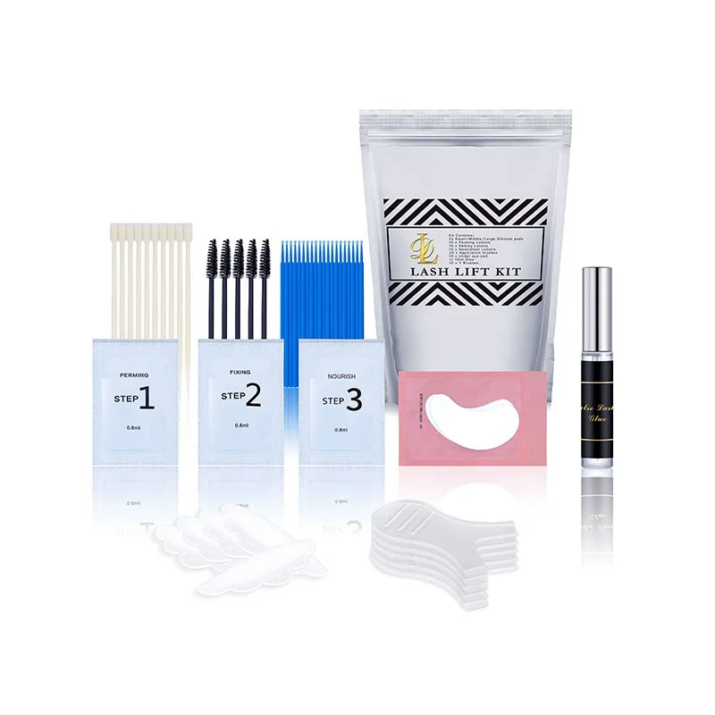 

Eyelash Lifting Set Perm Lash Lamination Kit Customized Private Label Brow Perm, Lash Lift Sachets Kit