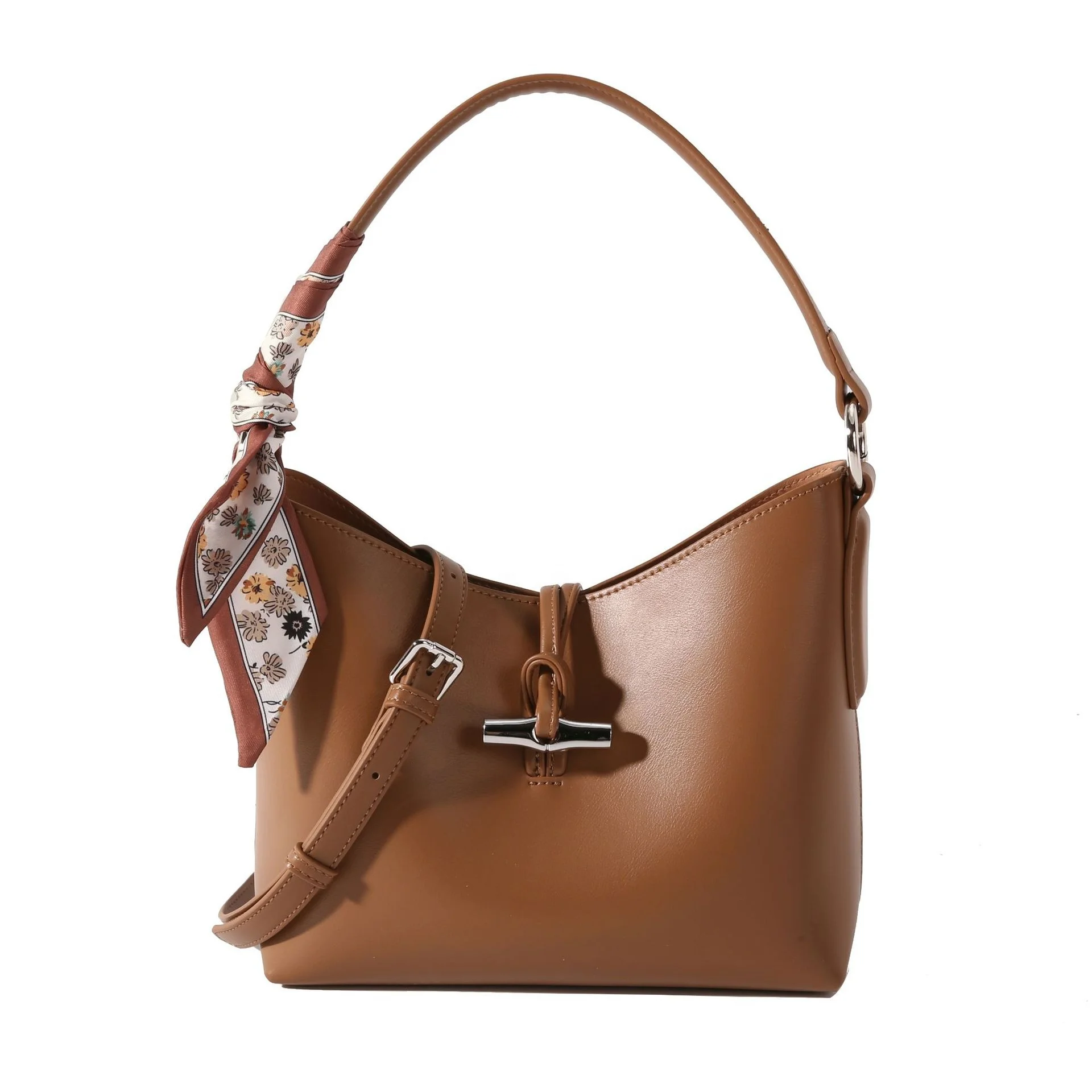 

2022 Luxury New Fashion Genuine Leather Shoulder Crossbody Bags Women Bucket Bag