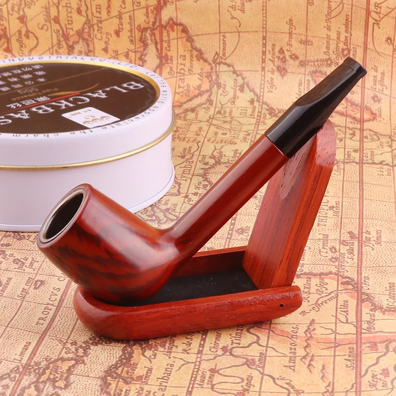 

Yiwu Futeng Hot Selling Resin Straight tail Smoking Pipe Wholesale pipe tobacco buy, Red