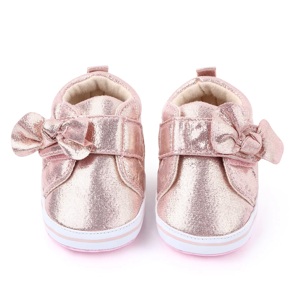 Soft sole baby shoes bow design newborn boy girl  toddler shoes in spring autumn details