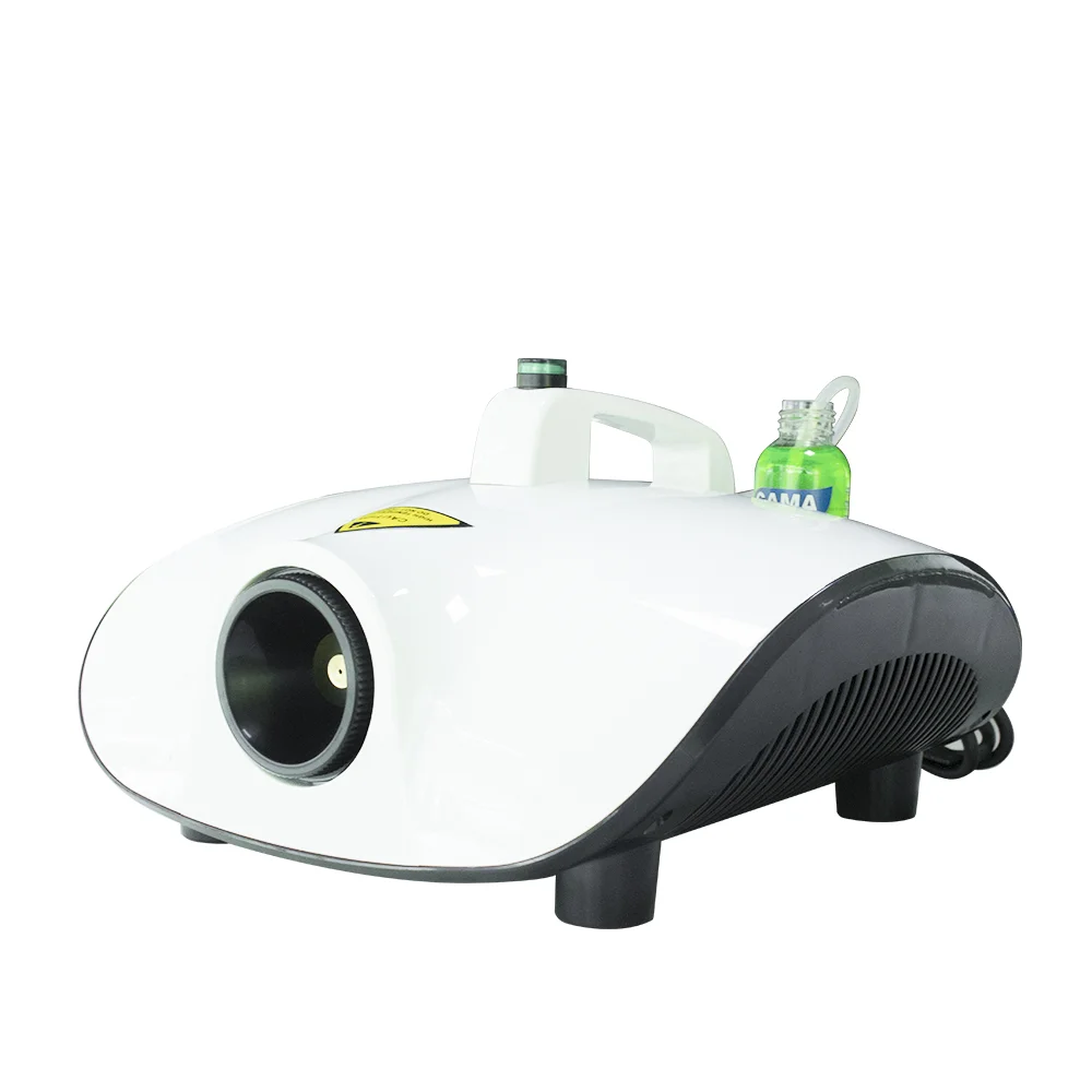 

Electric 1500w Sprayer Atomizer Thermal Disinfecting Portable Fogging Machine For Car, White