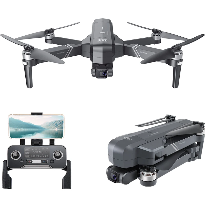 

5G WIFI 1.2KM FPV GPS With 4K HD Camera 2-Axis Gimbal Brushless Foldable RC Drone Quadcopter RTF VS SG906 MAX dron f11 pro 4k