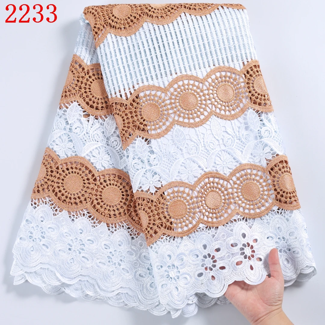 

Multi Color Soft Guipure Cord Net Lace For Party Free Shipping Embroidery Cord Net Lace For Dress Nigerian Lace 2233
