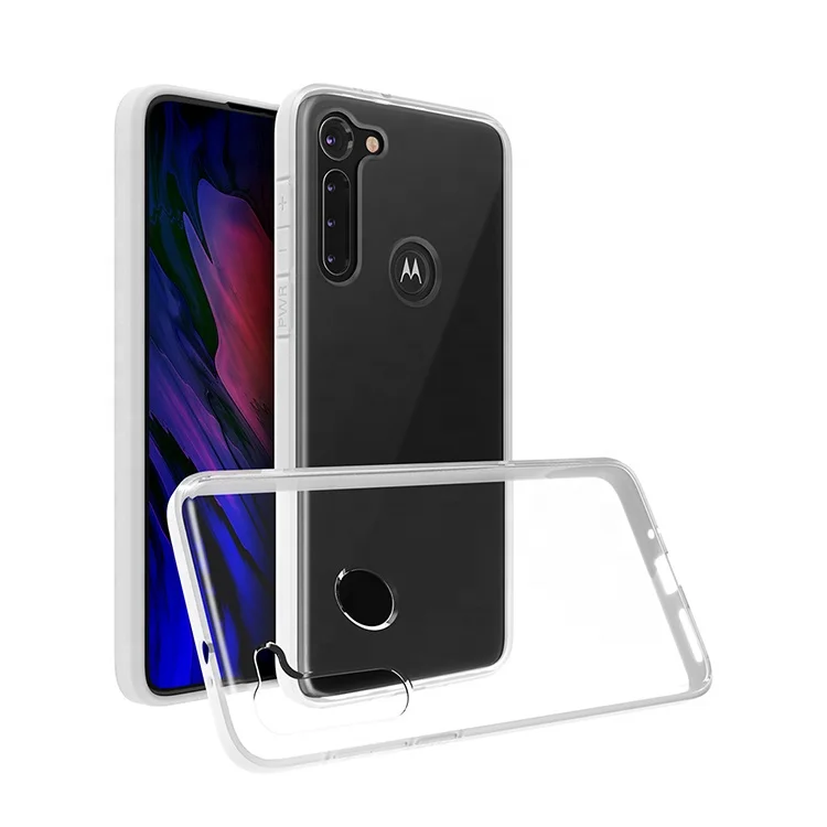 

Wholesale Factory shockproof clear transparent 2mm thicken tpu phone case For Motorola G8 Power, Multi-color, can be customized