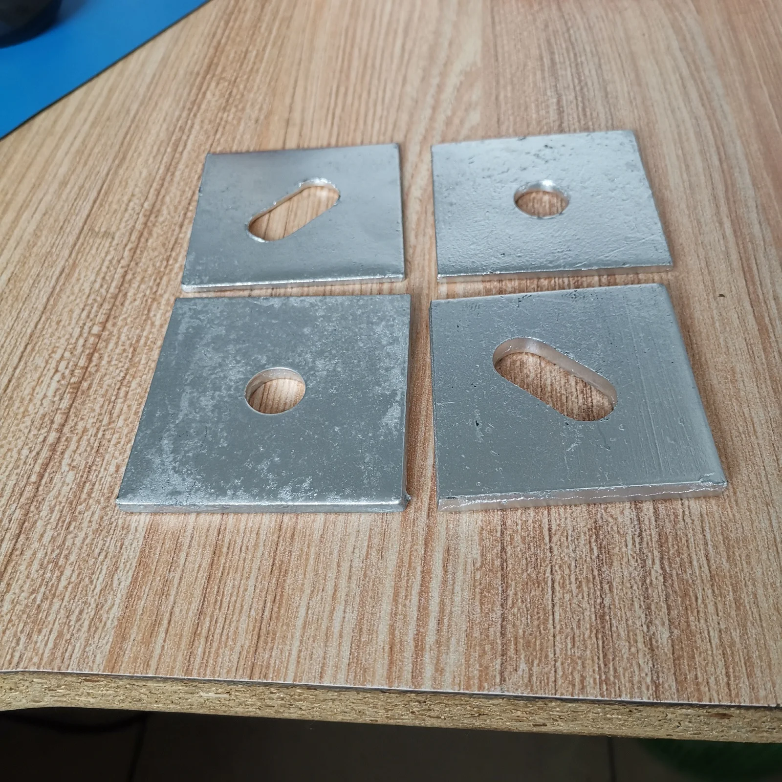 Galvanized Slotted Center Square Washer Buy Square Washer,Slotted