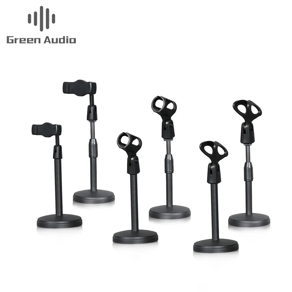 

Good quality Round Base Microphone Holder Flexible mic stand, Black