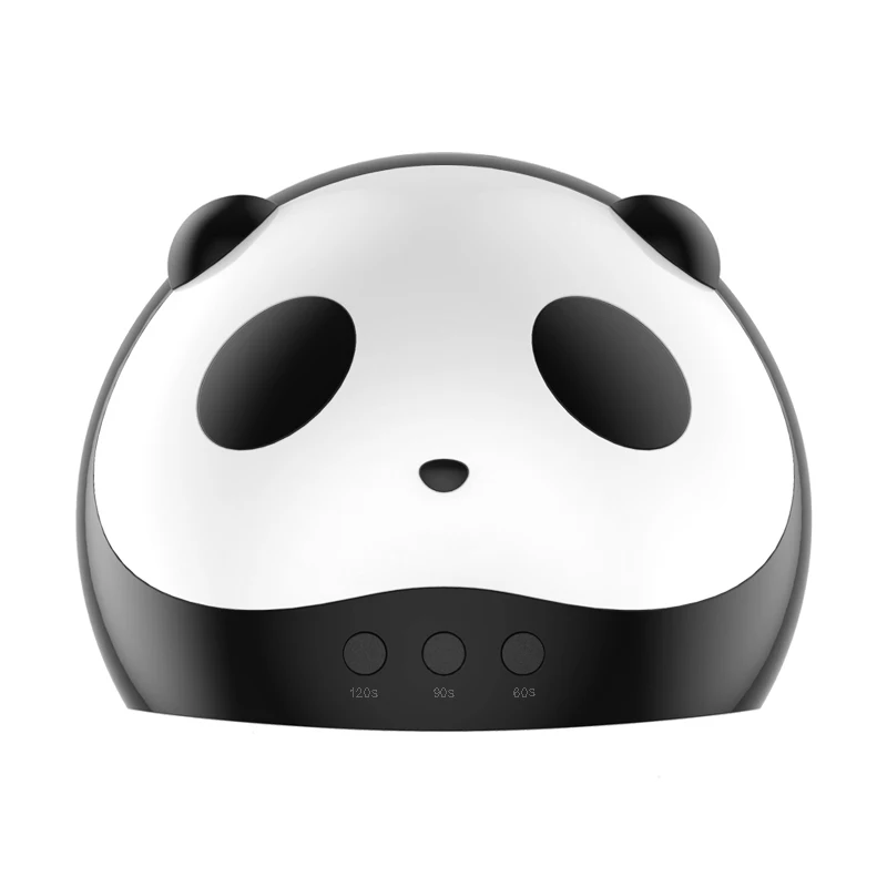 

Custom Cute Panda Nail Art Lamp Nail Polish Fast Drying LED Phototherapy Machine Manicure UV Nail Dryer Lampe UV Seche Ongle