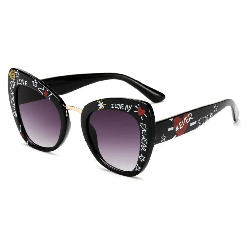 

Glasses Luxury Trendy Shades Fashionable Sun Women Cat Eye Sunglasses